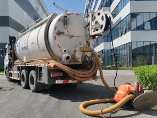 大车高压车疏通管道2