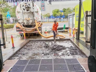 智能自动洗车机清淤1